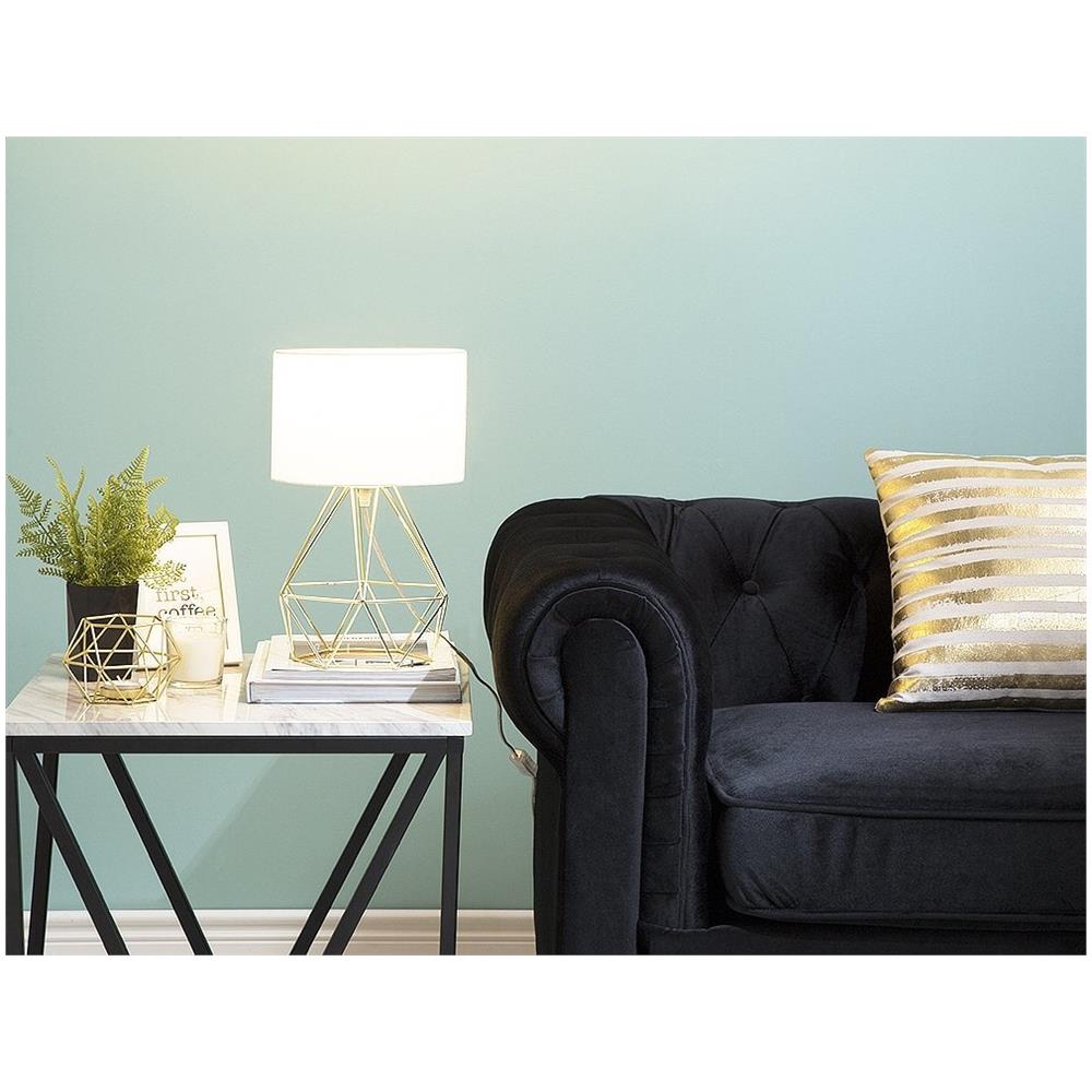 Lampada Da Tavolo In Colore Bianco E Oro Teton - Foto 2