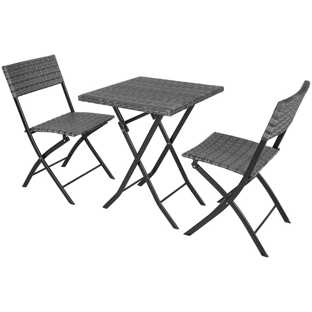 Set In Rattan Trevi - Grigio - Foto 9