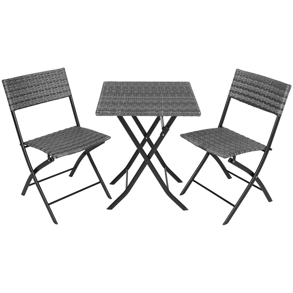 Set In Rattan Trevi - Grigio - Foto 1