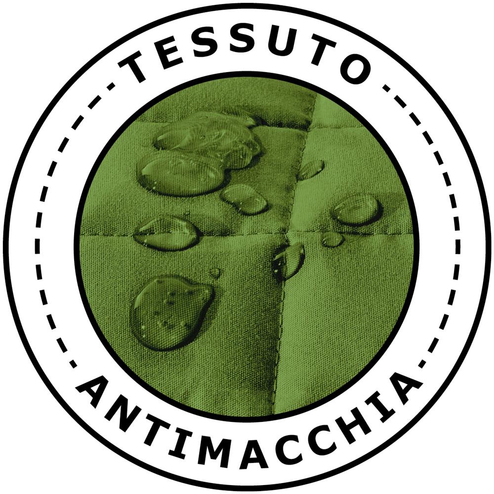 Copridivano Con Penisola Destra / sinistra Trapuntato Tinta Unita Antimacchia Reversibile 3 Posti Verde - Foto 2