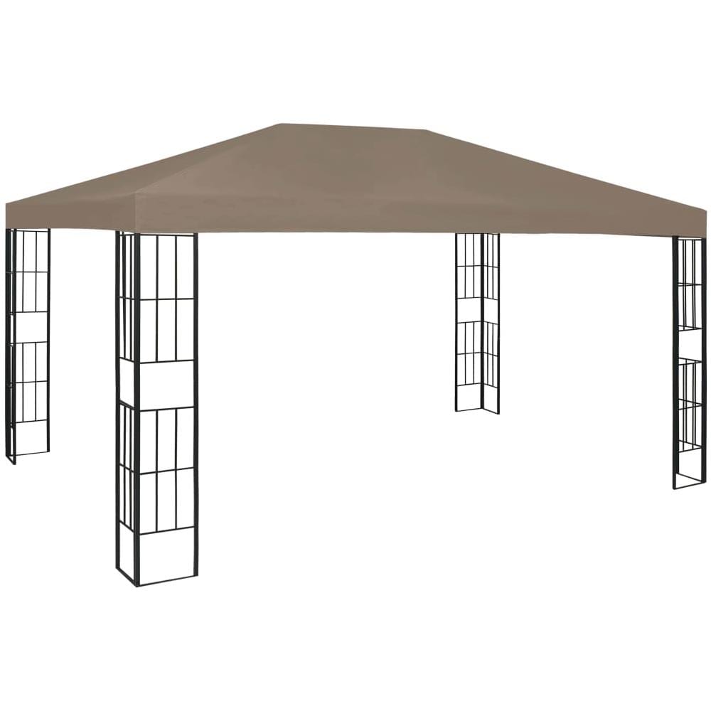 Gazebo 4x3 m Grigio Talpa - Foto 1