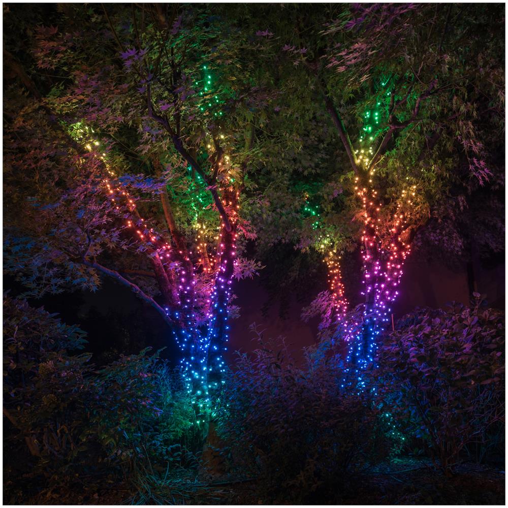 Luci Di Natale Smart 250 Led Rgb Ii Generazione Twinkly Multicolore - Foto 2