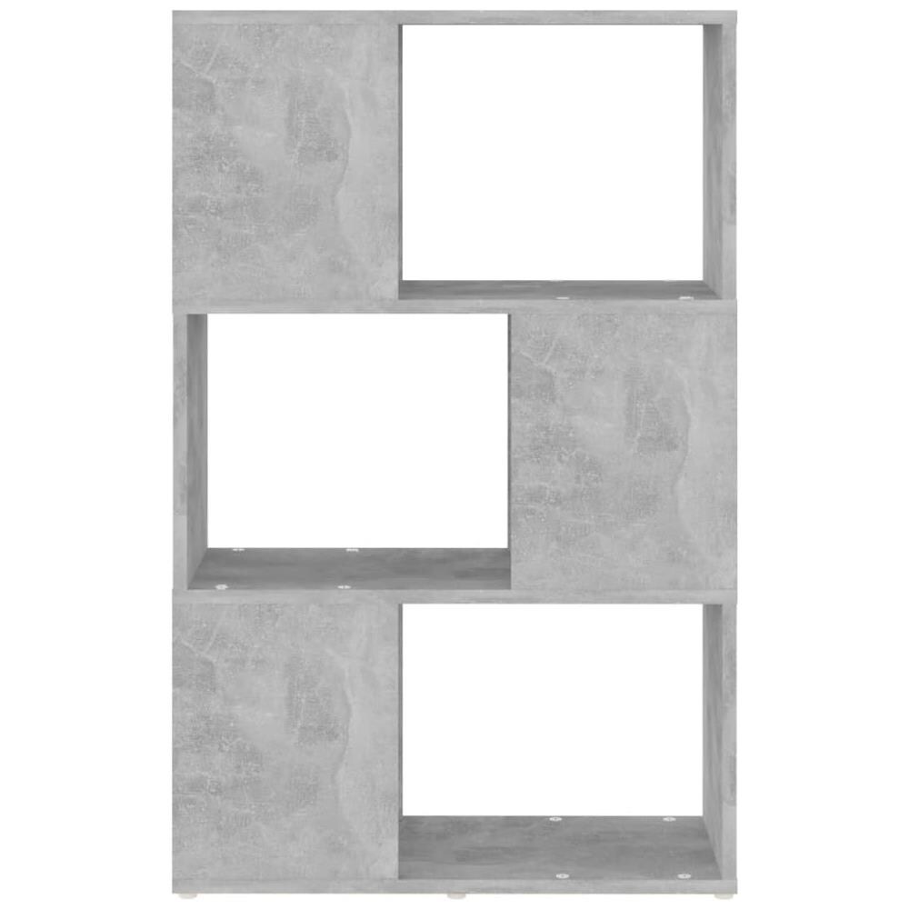 Libreria / divisorio Grigio Cemento 60x24x94 Cm In Truciolato - Foto 7