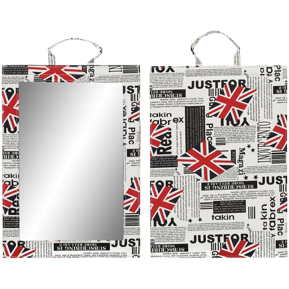 Specchio A Mano Q-32-silver Specchietto Da Parrucchiere Grande Con Manico - Foto 1