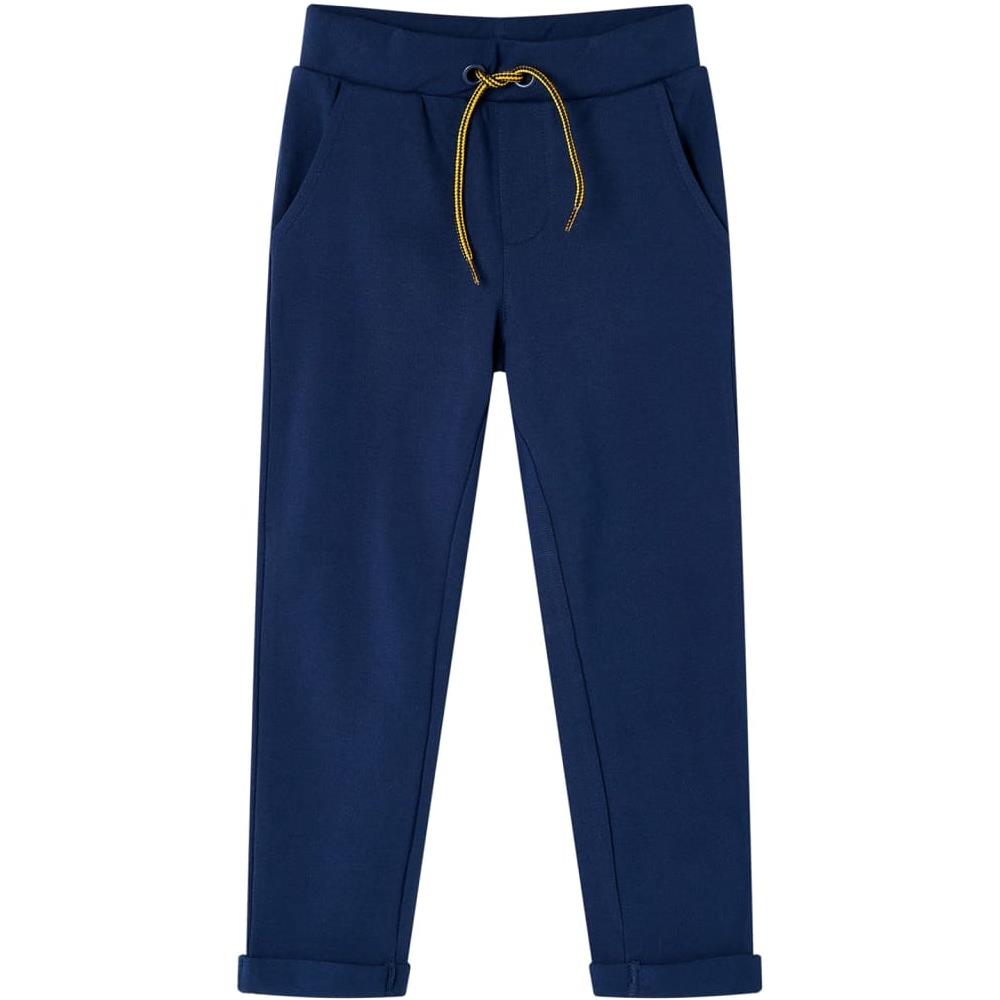 Pantaloni Per Bambini Con Coulisse Blu Marino 104 - Foto 1