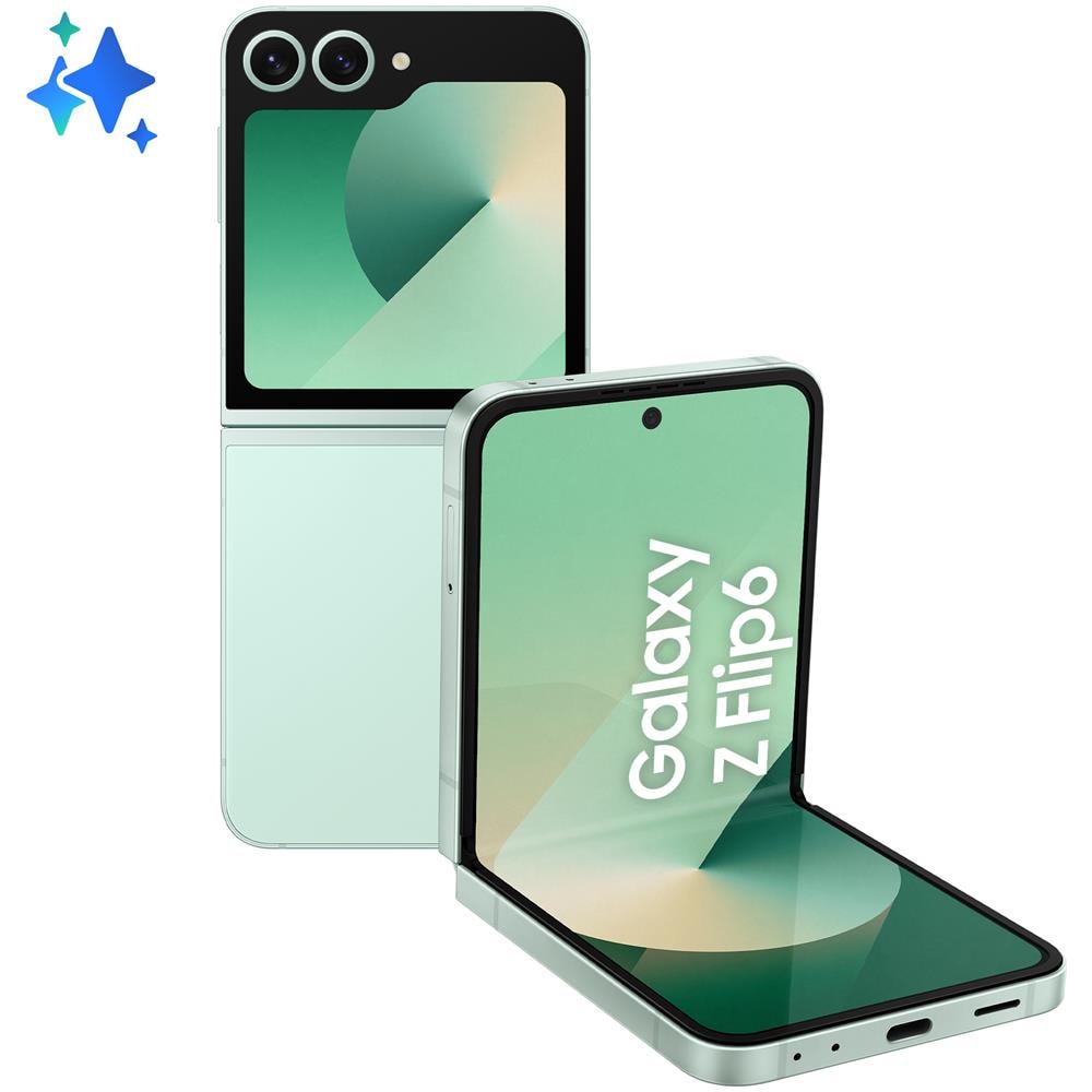 Galaxy Z Flip6 5G 256GB 12GB Ram Display 3,4" Samoled / 6,7" Dynamic Amoled 2X Android 14 4000 mAh Menta Italia - Foto 1