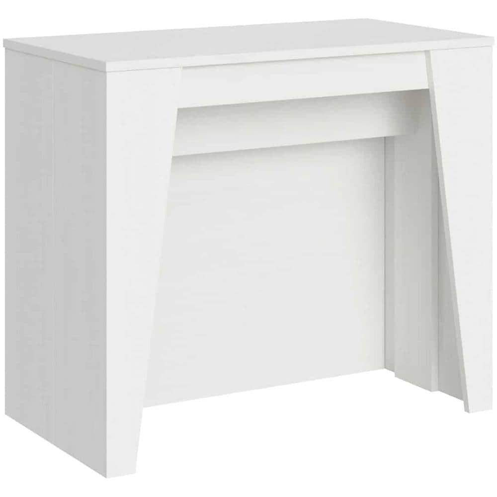 Consolle allungabile 90x48/296 cm Bakari bianco frassino - Foto 1
