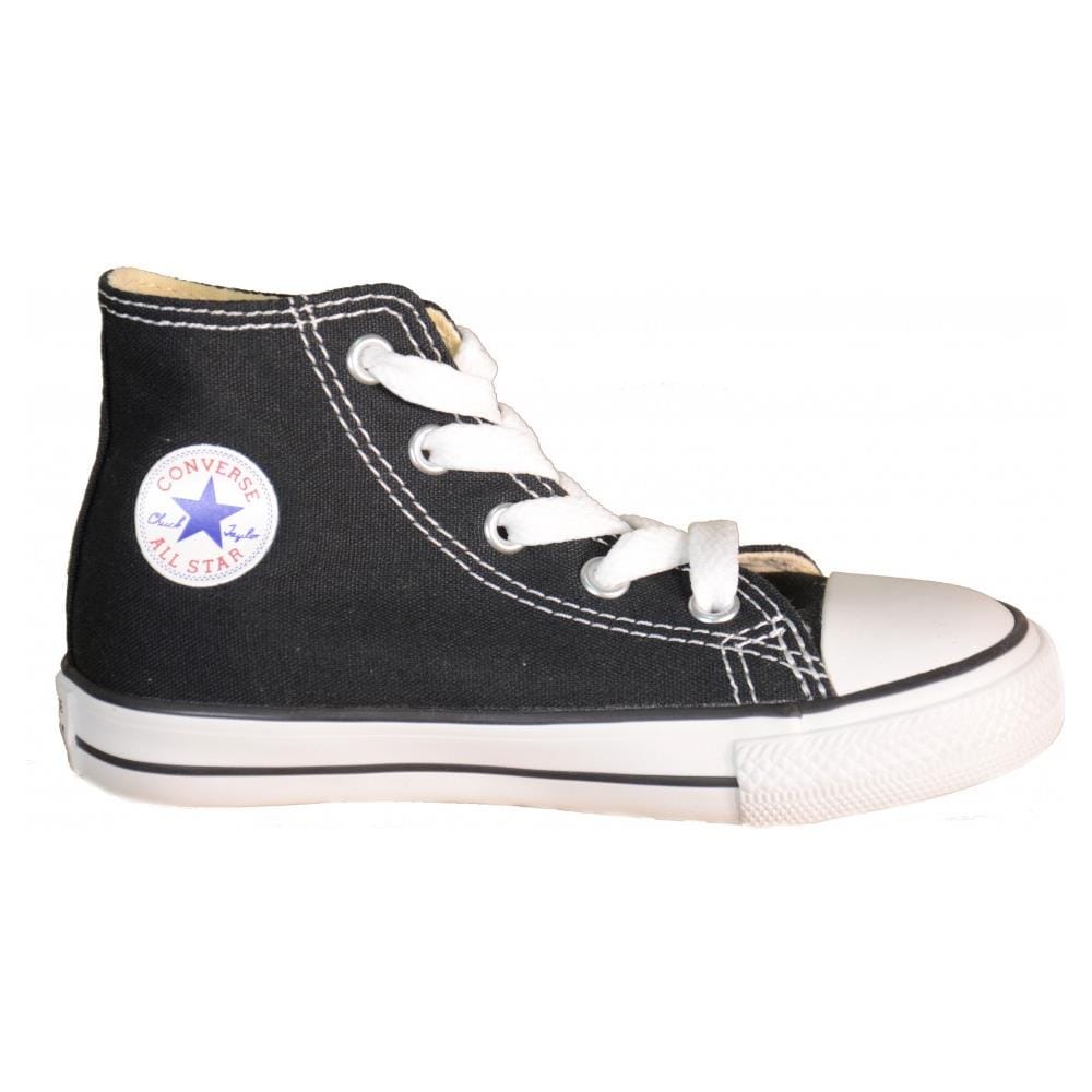 All Star Scarpe Bambino Nere Tela 7j231c numero 25 - Foto 3