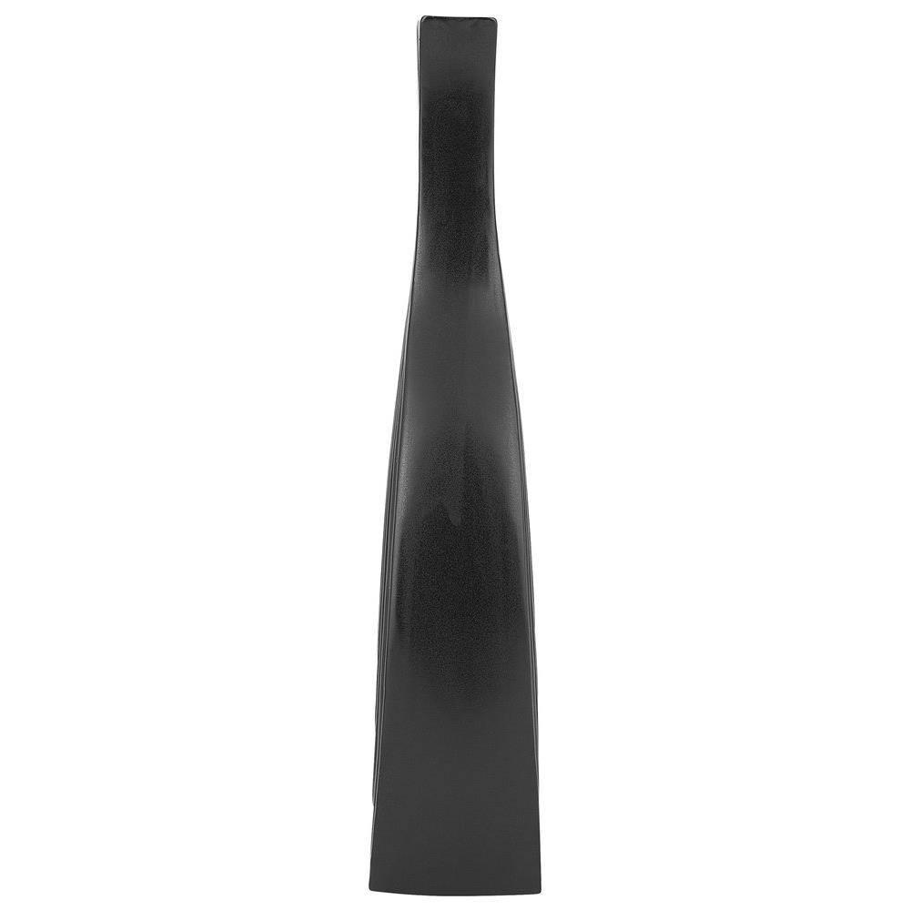 Vaso Decorativo Alto Colore Nero 39cm Thapsus - Foto 2