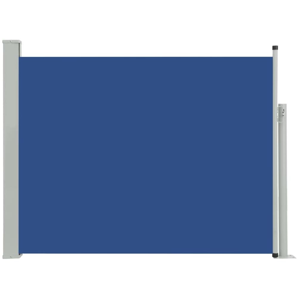 Tenda Laterale Retrattile Per Patio 140x500 Cm Blu - Foto 2