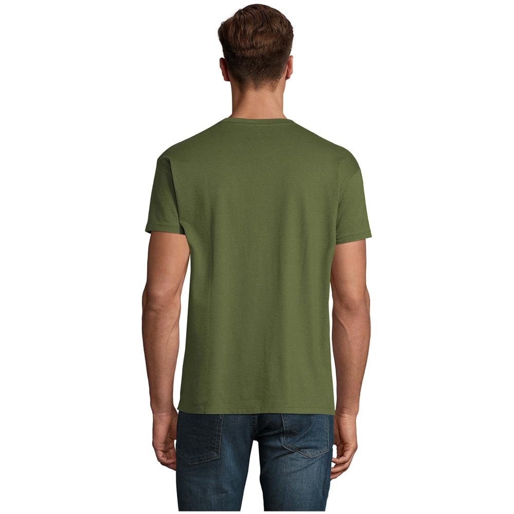 T-shirt Girocollo Da Uomo Modello Imperiale Taglia M Colore Verde Militare - Foto 2