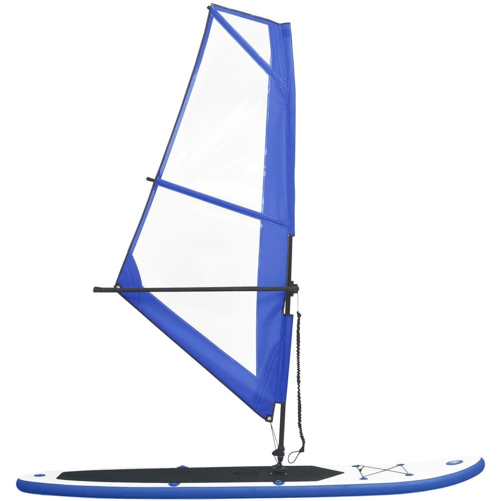 Set Tavola Gonfiabile da SUP con Vela Blu e Bianco - Foto 2