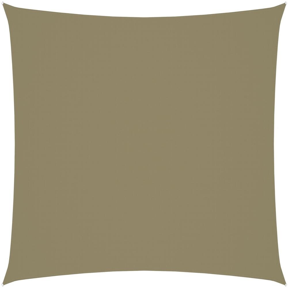 Vela Parasole in Tela Oxford Quadrata 5x5 m Beige - Foto 1