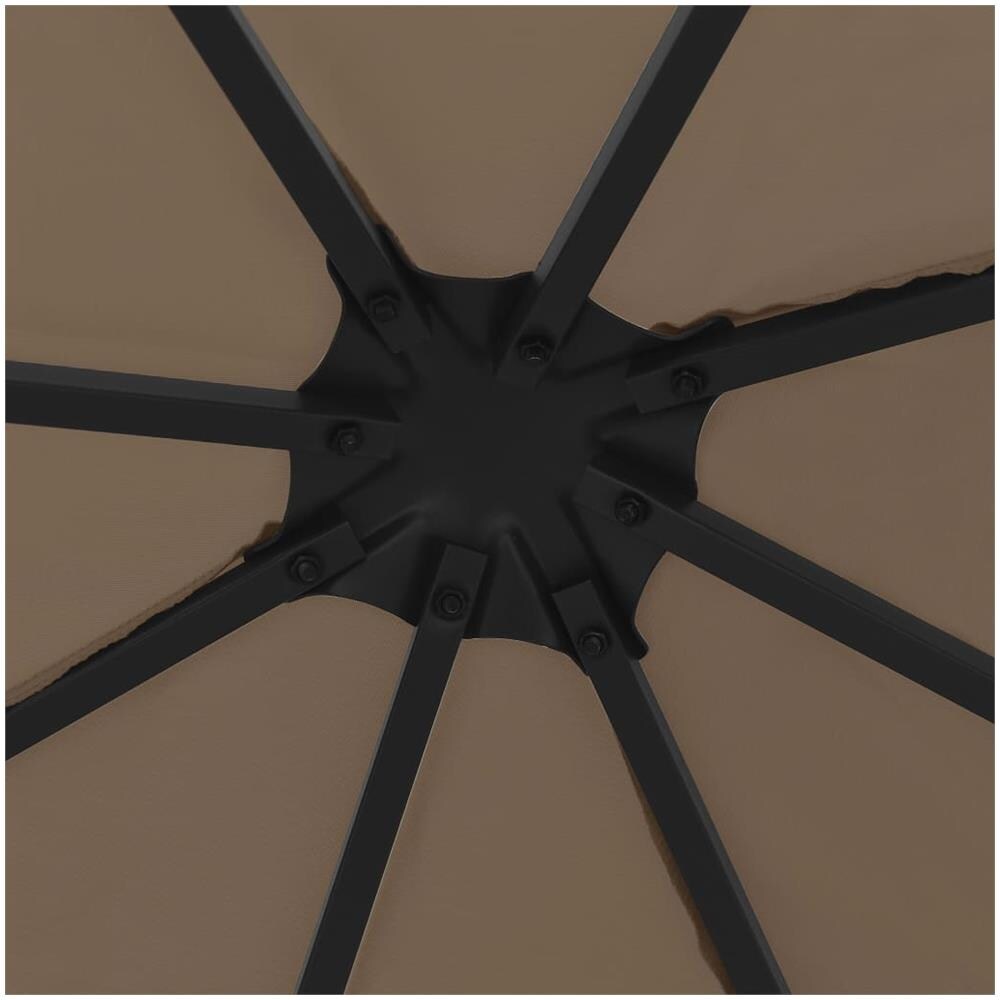 Gazebo 3x3 m Grigio Talpa - Foto 3