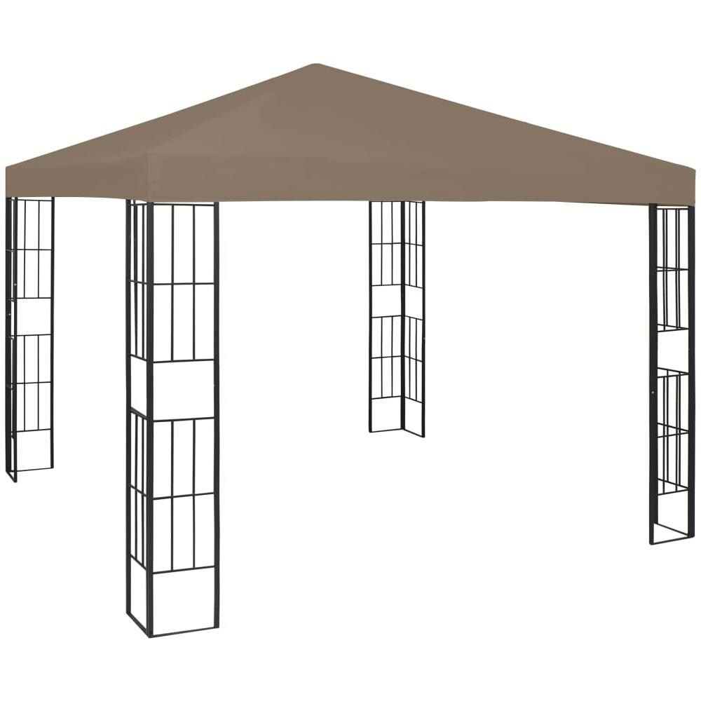 Gazebo 3x3 m Grigio Talpa - Foto 1