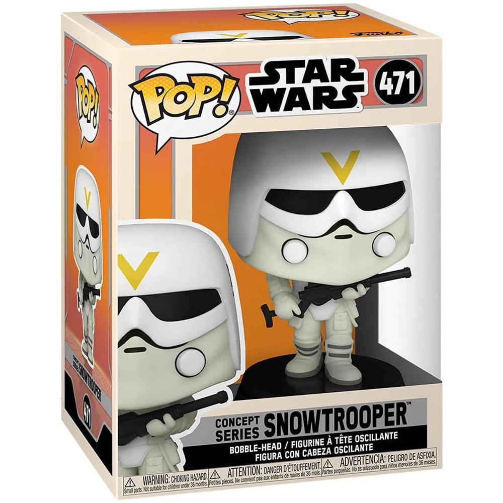 Star Wars: Pop! - Concept Series - Snowtrooper (Vinyl Figure 471) - Foto 1
