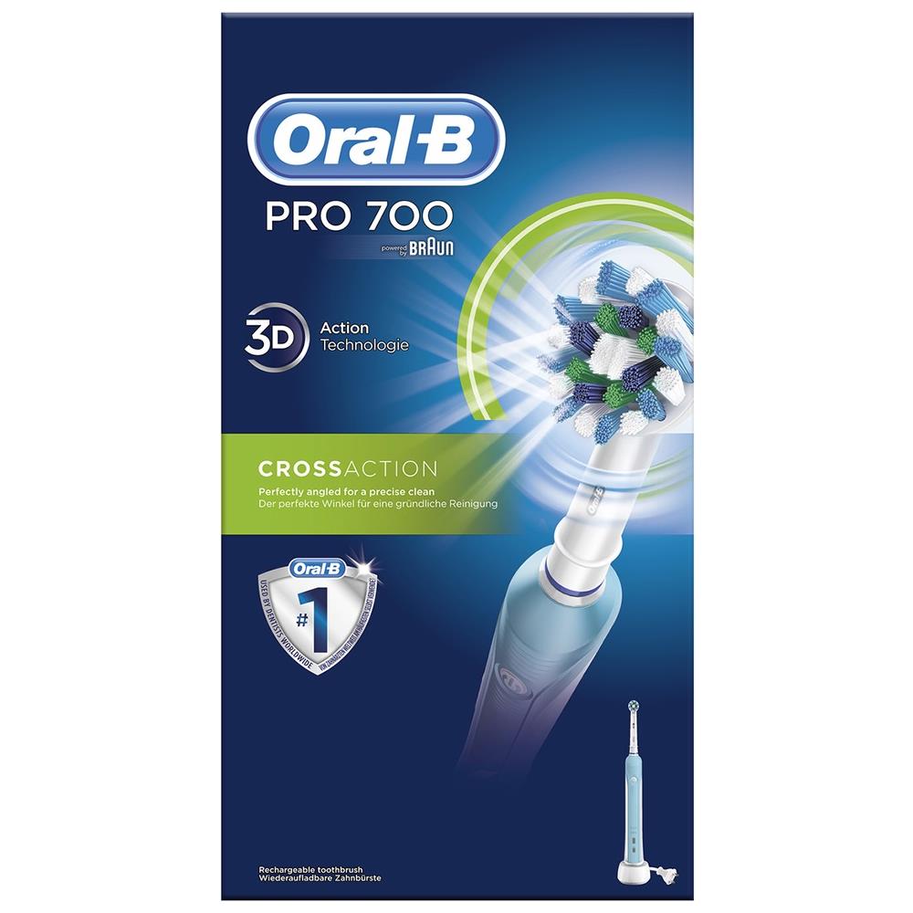 Oral-B 700 CrossAction PRO, Batteria, Incasso, 1 pezzi - Foto 2