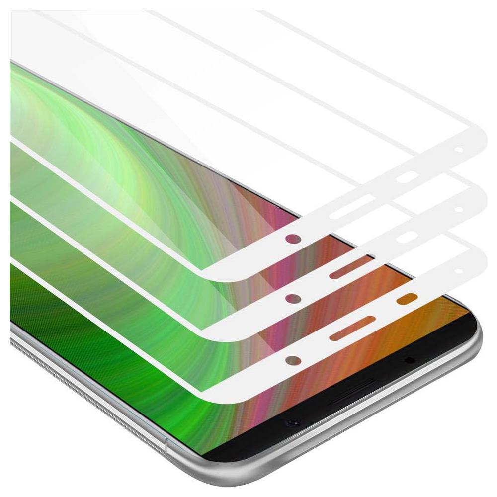 3x Pellicola Armatura A Schermo Intero Compatibile Con Huawei Mate 10 Pro In Trasparente Con Bianco - 3x Vetro Temperato (tempered) Di Protezione Del Display In Durezza 9h Con 3d Touch - Foto 1
