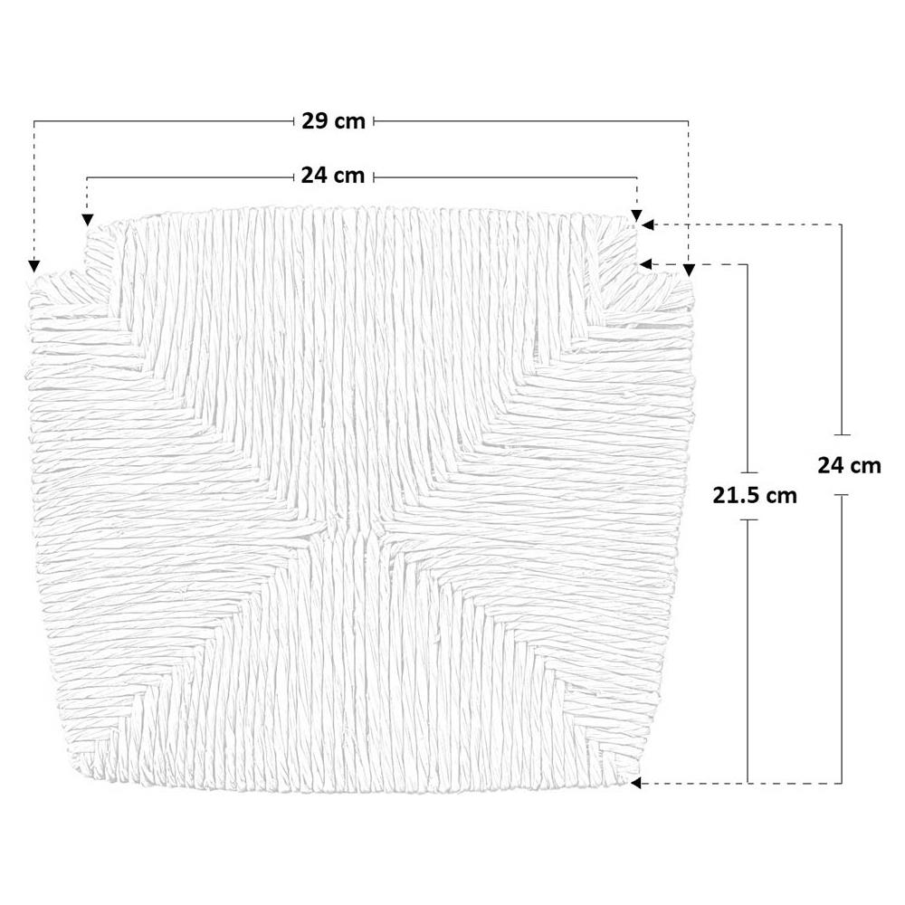 Ricambio Seduta Per Sediolina Bambini In Paglia Di Fiume - Foto 2