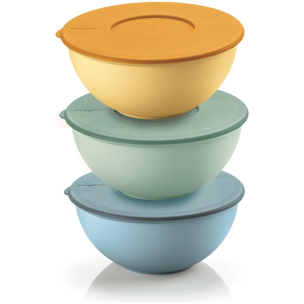 Set Tre Contenitori C /coperchio Everywhere Cm 16 Colori Primavera Estate 2019 - Foto 1