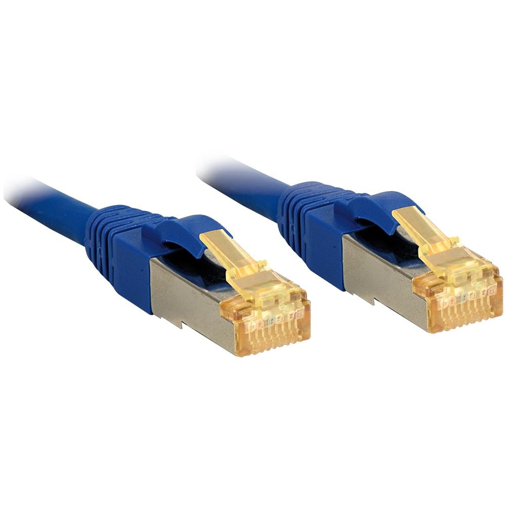 Cavo Cat. 7 S / FTP PIMF LSOH blu, 0.3m - Foto 3