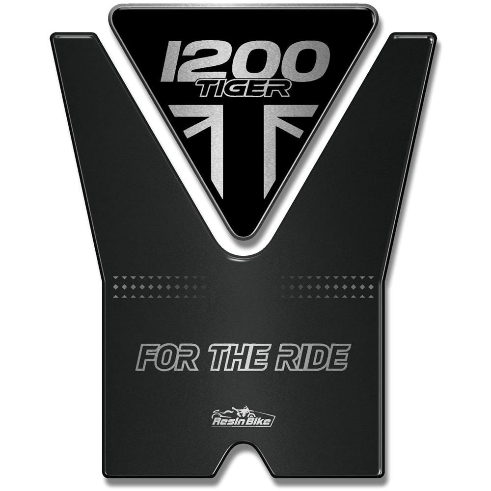 Adesivo 3d Paraserbatoio Compatibile Con Triumph Tiger 1200 2020 Jet Black - Foto 1