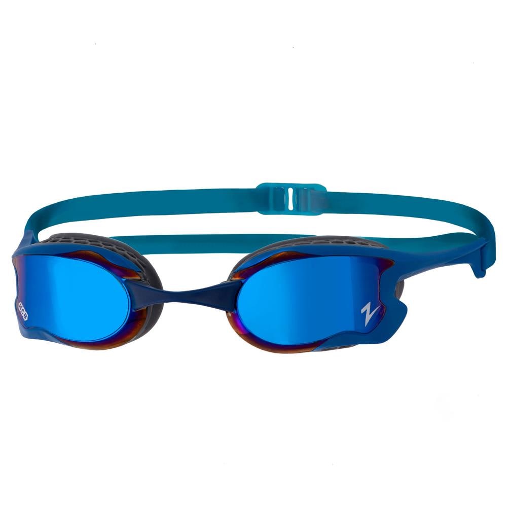 Goggle Color Raptor Hcb Mirror Regular Blu Specchiata Blu - Foto 1