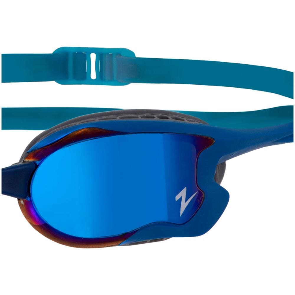 Goggle Color Raptor Hcb Mirror Regular Blu Specchiata Blu - Foto 3