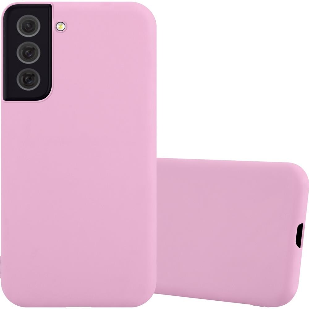 Custodia Compatibile Con Samsung Galaxy S22 In Candy Rosa - Coperchio Protettivo In Silicone Tpu Flessibile - Foto 1