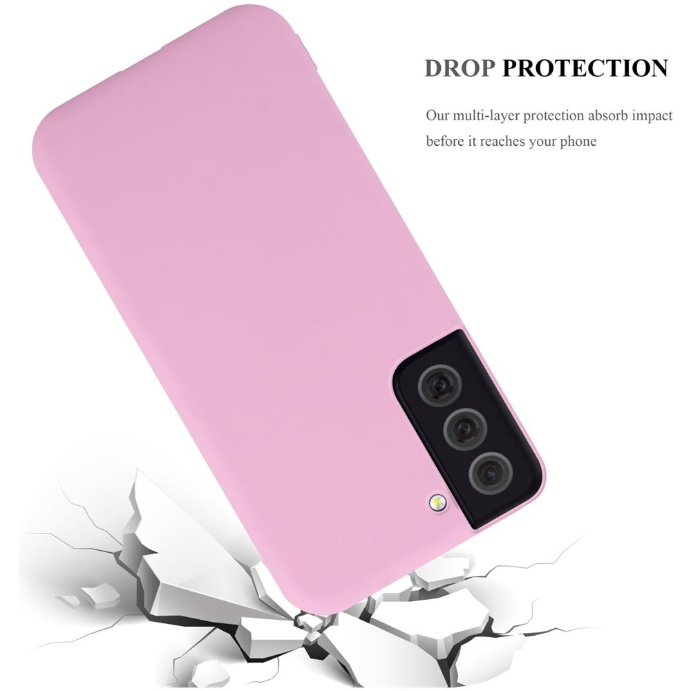 Custodia Compatibile Con Samsung Galaxy S22 In Candy Rosa - Coperchio Protettivo In Silicone Tpu Flessibile - Foto 8