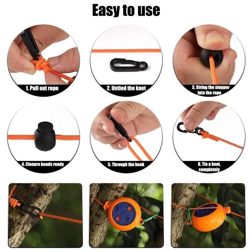 Corda Per Asciugare Il Panno Antiscivolo Senza Perforazione Retrattile - Foto 4