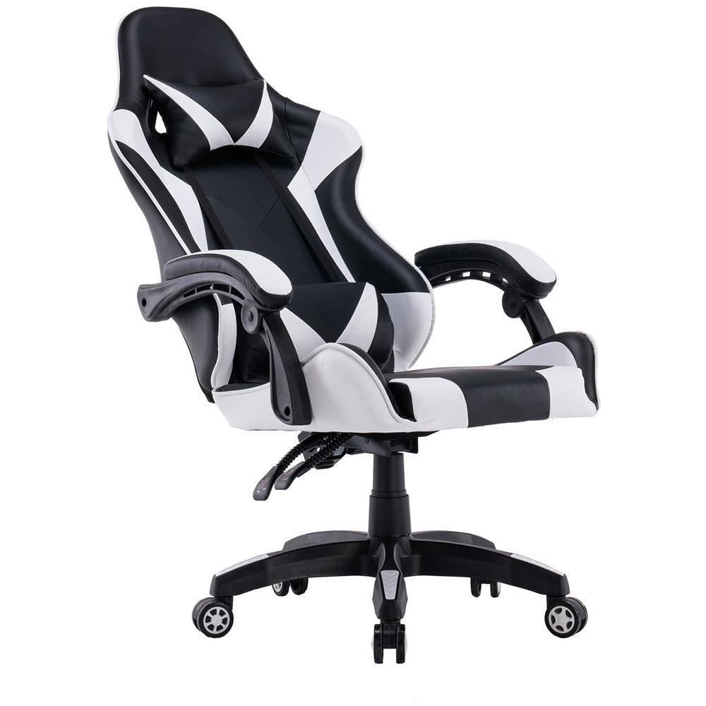 Fotel Remus Biel Sedia Gaming Fotel Remus Biel Bianco Nero /bianco - Foto 3