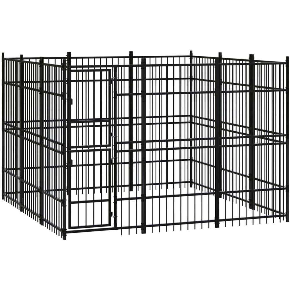 Gabbia Per Cani Da Esterno In Acciaio 8,29 M - Foto 1