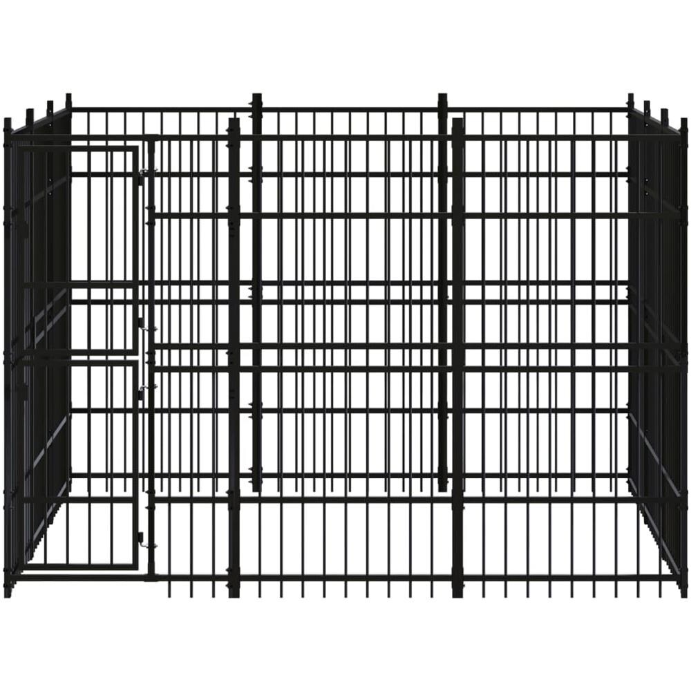 Gabbia Per Cani Da Esterno In Acciaio 8,29 M - Foto 2