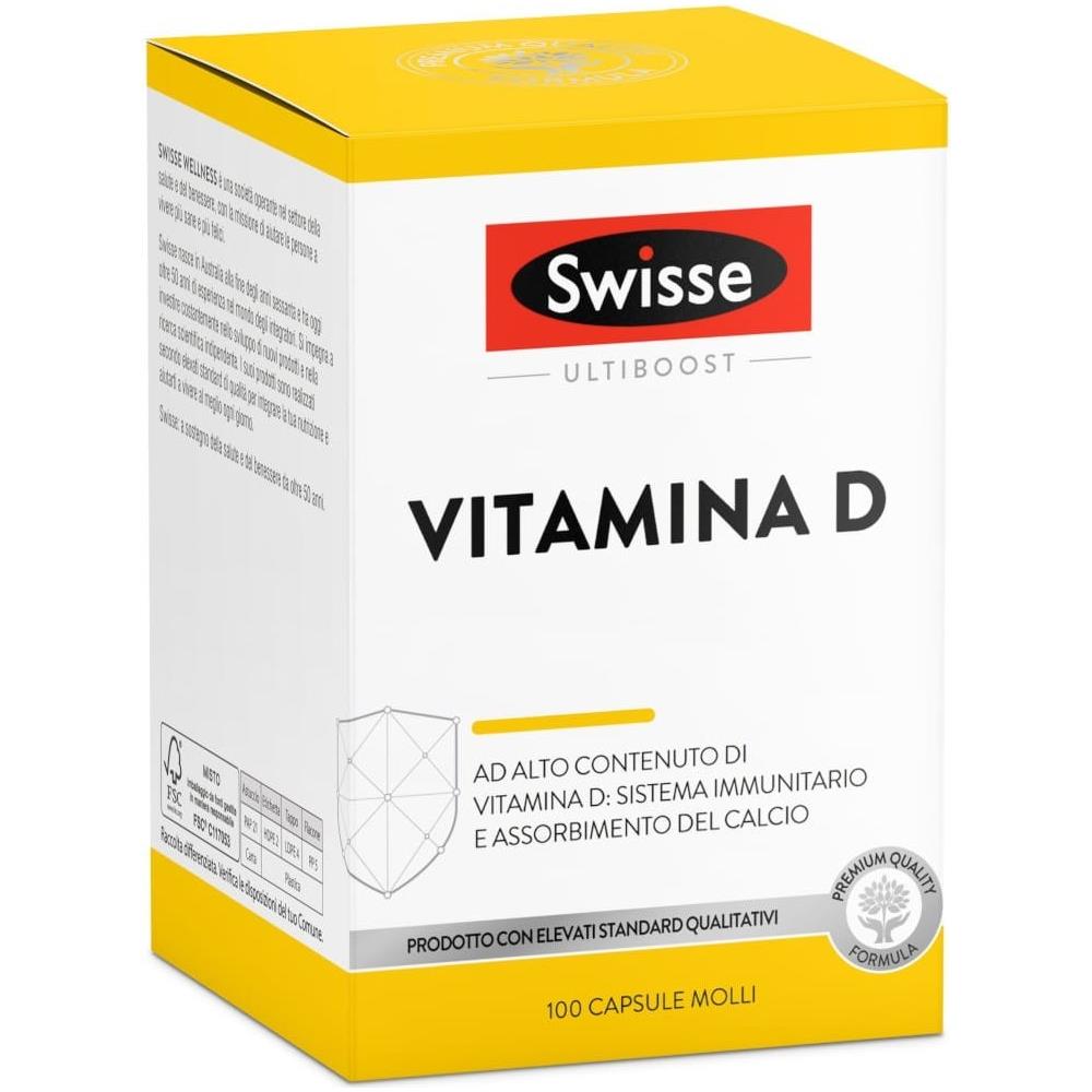 Swisse Vitamina D 100 Capsule Molli - Foto 1