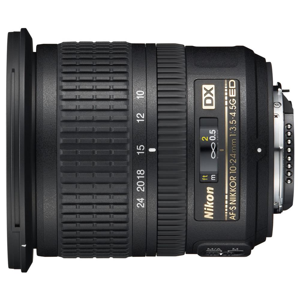 AF-S DX NIKKOR 10-24 mm 1:3,5-4,5G ED, SLR, 14/9, Ultra-ampio, D5000, Nero, Bayonet - Foto 2