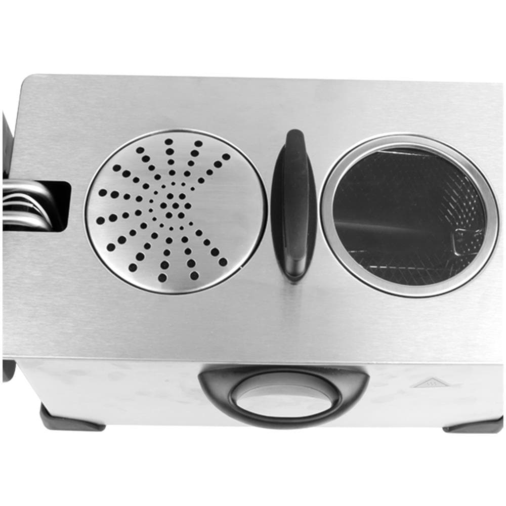 Friggitrice 2200watts, Capacità 3litri Con Finestra, Controllo Di Temperatura - Foto 9