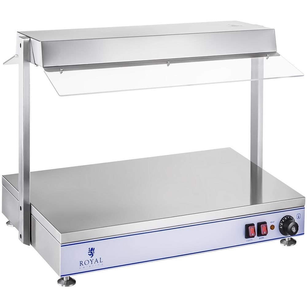 Piano Caldo Con 2 Lampade Alogene - 1100 W - Foto 2