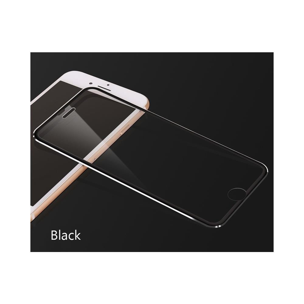 Pellicola In Vetro Temperato Contorni In Titanio Neri Per Apple Iphone 7 E 8 - Foto 7