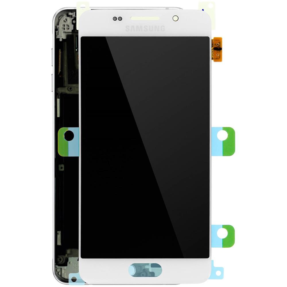 Schermo Lcd Touchscreen Di Ricambio Originale Galaxy A3 2016 - Bianco - Foto 2