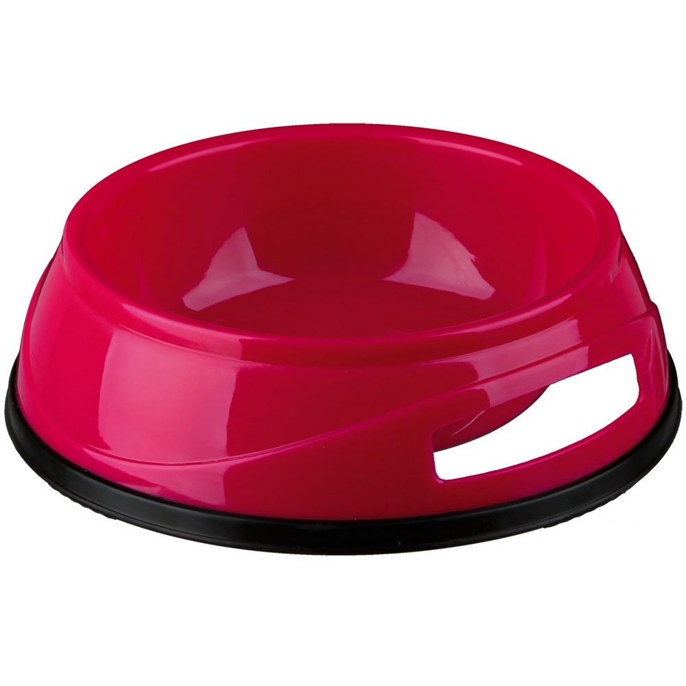 Ciotola In Plastica Con Anello In Gomma Anti Scivolo Per Cani (0.5 L) (assortiti) - Foto 2