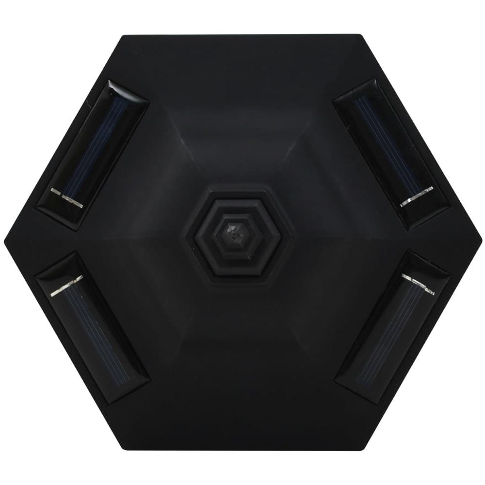 Lampade Solari Da Esterni 6 Pz A Led Nero - Foto 8