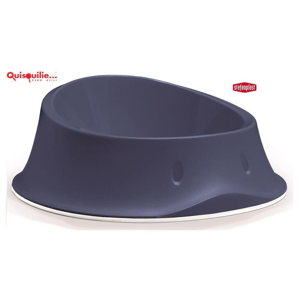Ic Ciotola Chic Per Cani E Gatti 100 % Made In Italy - 1 Blu Navy - Foto 1