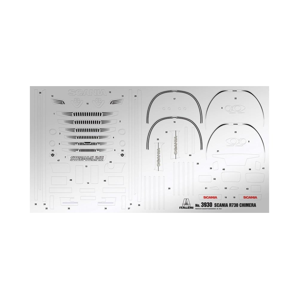 Scania R730 Streamline ''team Chimera'' Kit 1:24 - Foto 2