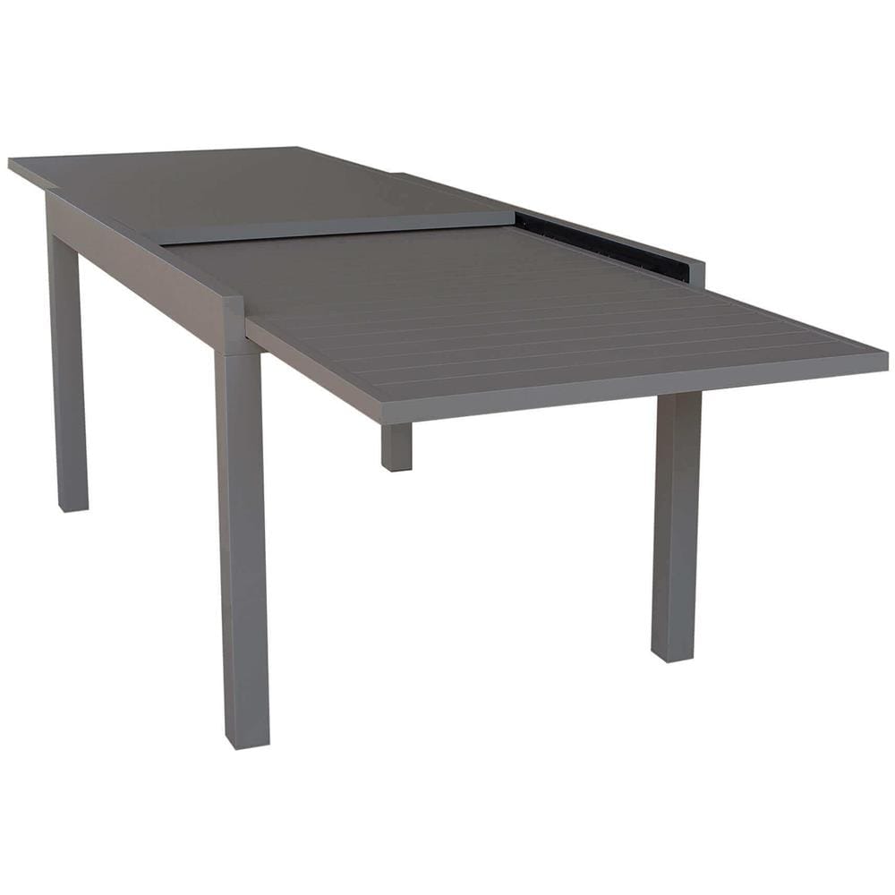 Jerri - Set Tavolo In Alluminio Cm 135/270 X 90 X 75 H Con 10 Poltrone Dynamo - Foto 2