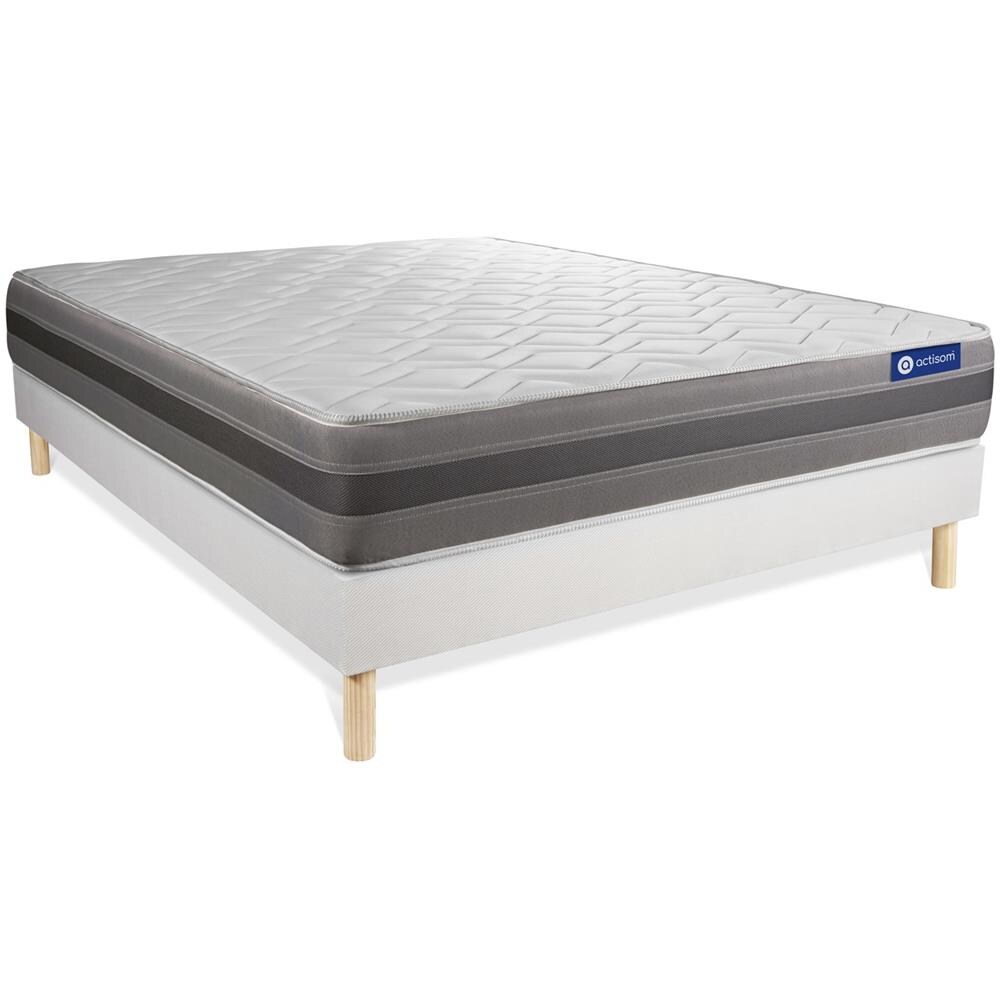 Kit Rete E Materasso Actilatex Relax 120x195cm - Spessore : 24cm - Lattice E Memory Foam - Moderatamente Rigido - Foto 2