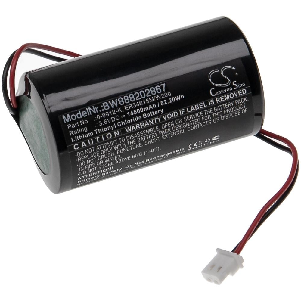Batteria Sostituisce Visonic 0-9912-k, Er34615m /w200, Er34615m, 88030498 Per Sistema D'allarme (14500mah, 3,6v, Li-socl2) - Foto 1