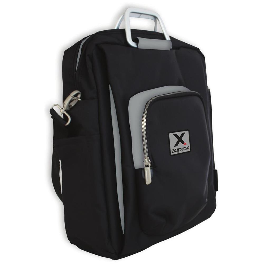 Borsa Notebook fino a 15.6" appNBST15x Colore Nero e Grigio - Foto 1