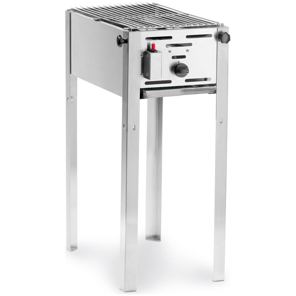 GRILL-MASTER MINI Grill Zona cottura propano / butano 5800W Acciaio inossidabile - Foto 2