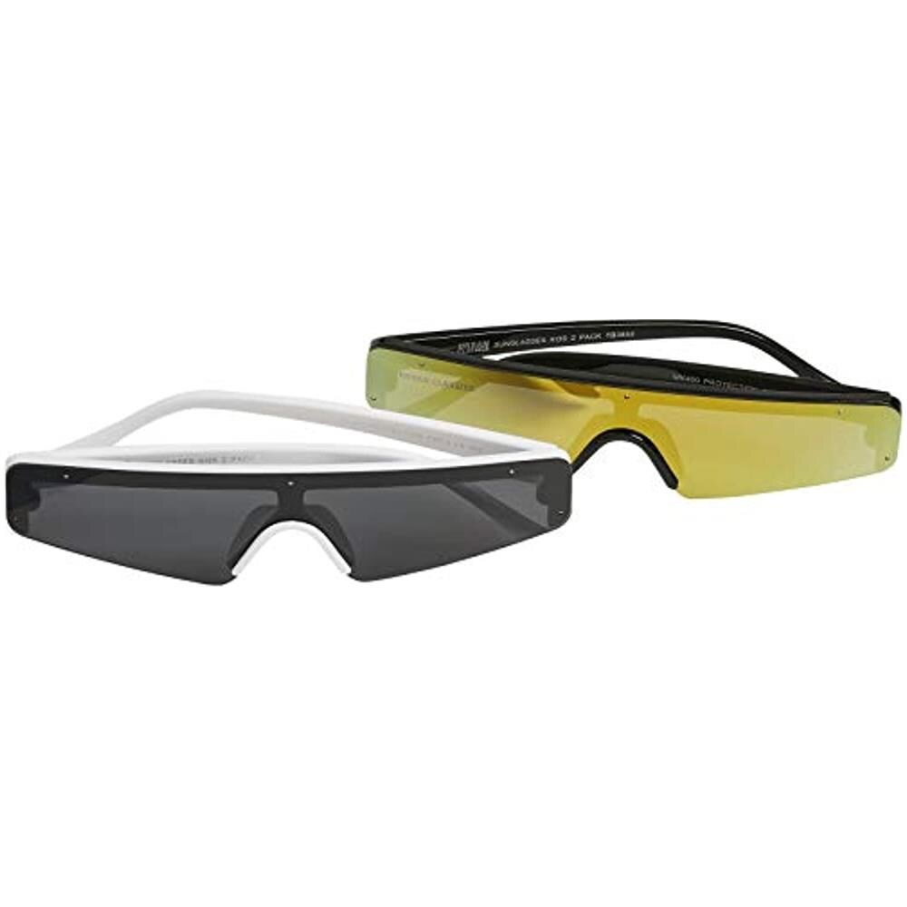 Sonnenbrille Sunglasses Kos 2-pack Occhiali, Black / white, Taglia Unica Unisex-bambini - Foto 1